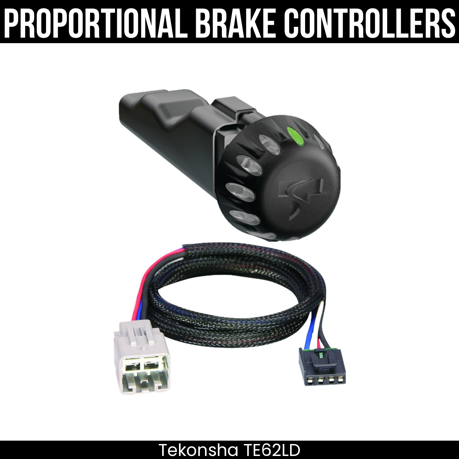 Tekonsha Voyager iD Smart Brake Control , Plug Adapter