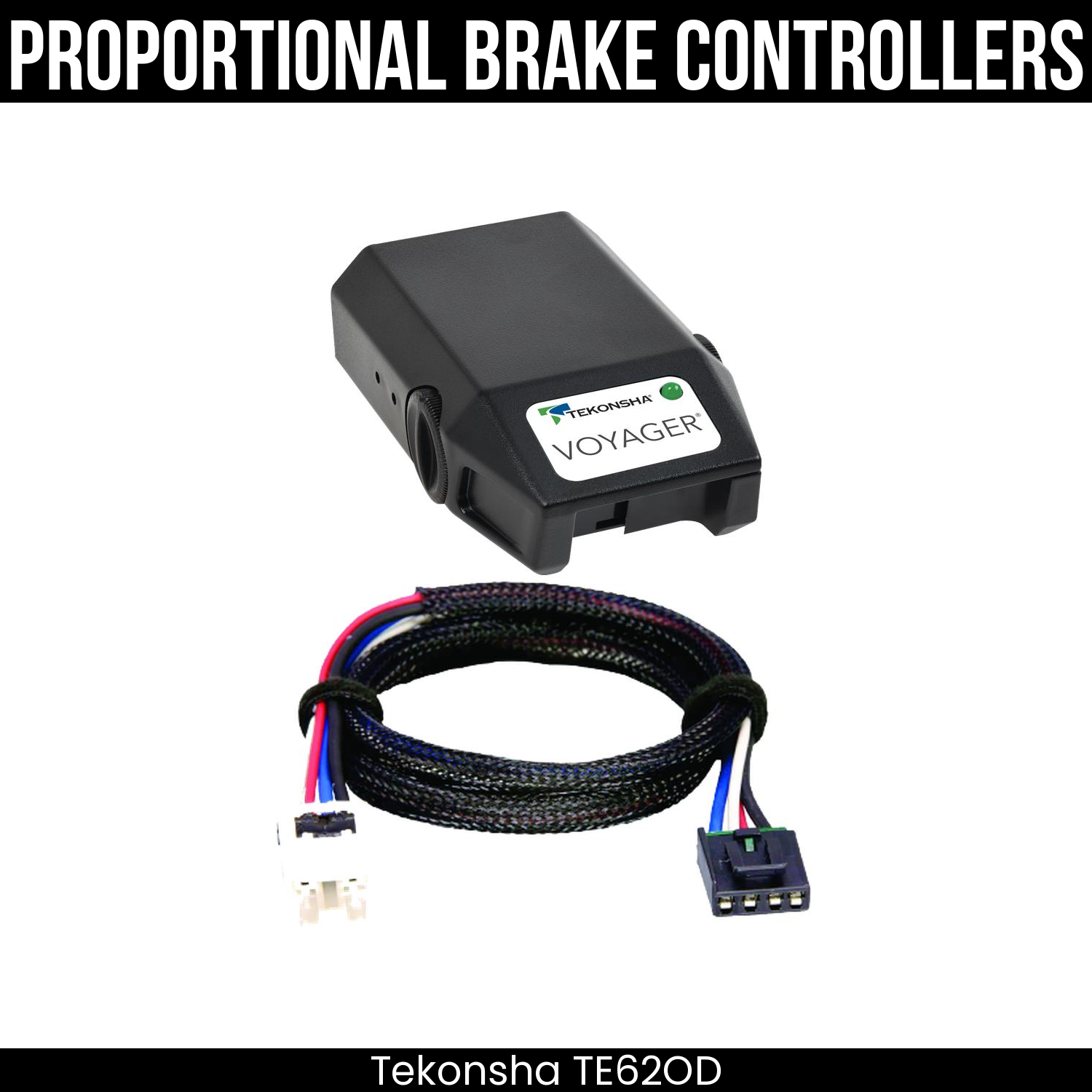 Tekonsha Voyager Brake Control , Plug Adapter