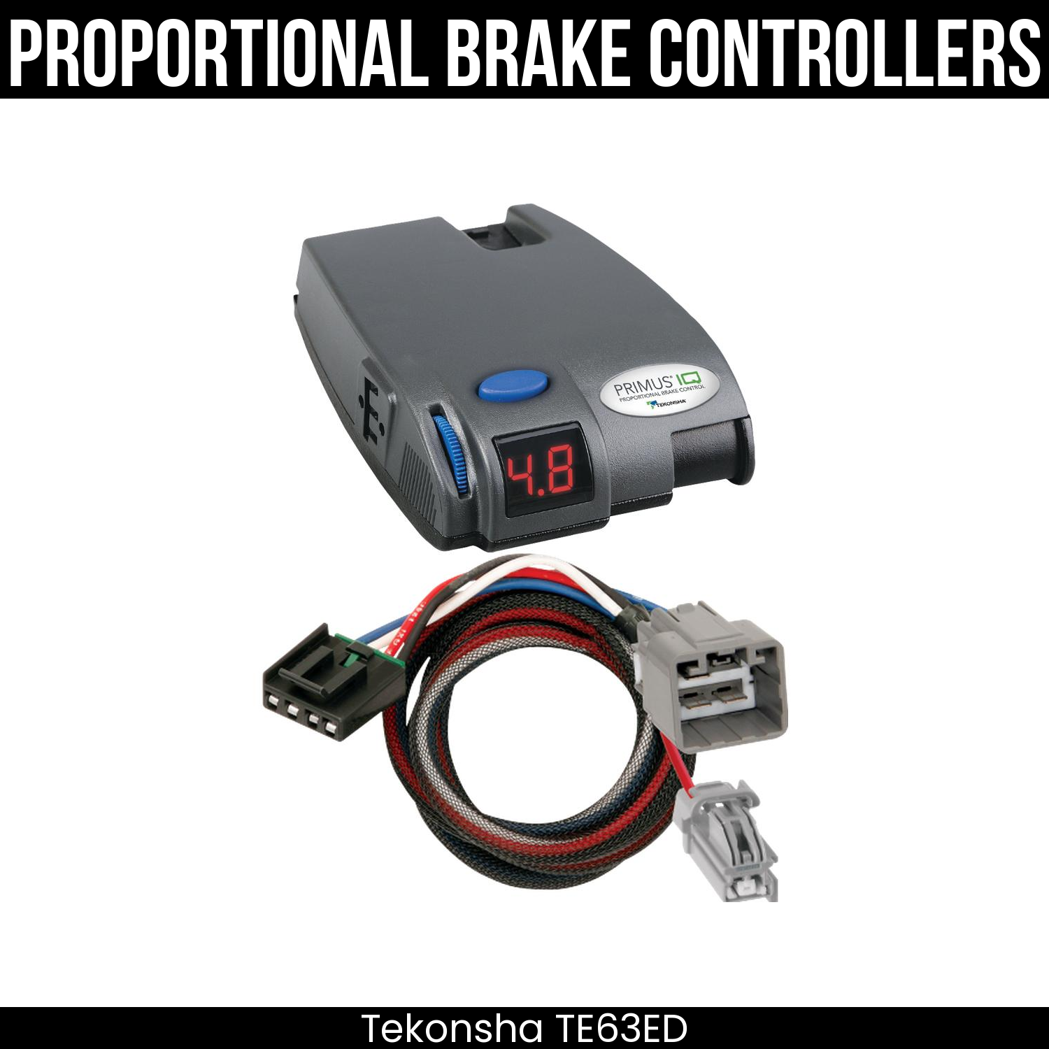 Tekonsha Primus IQ Brake Control , Plug Adapter
