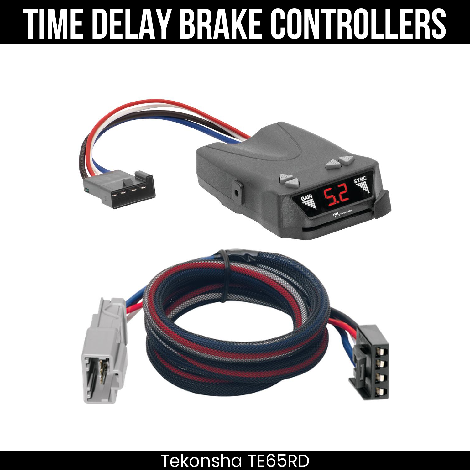 Tekonsha Brakeman IV Brake Control , Plug Adapter