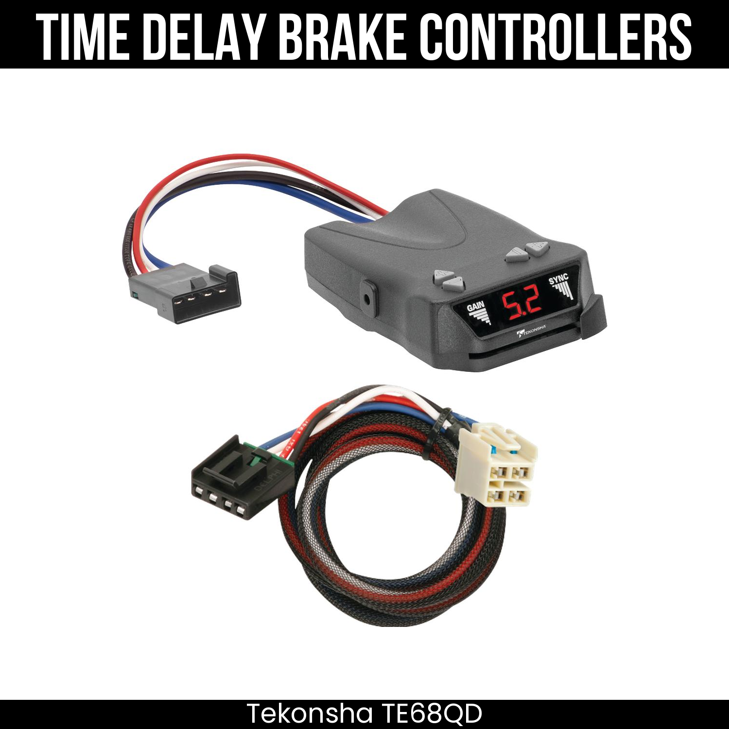 Tekonsha Brakeman IV Brake Control , Plug Adapter