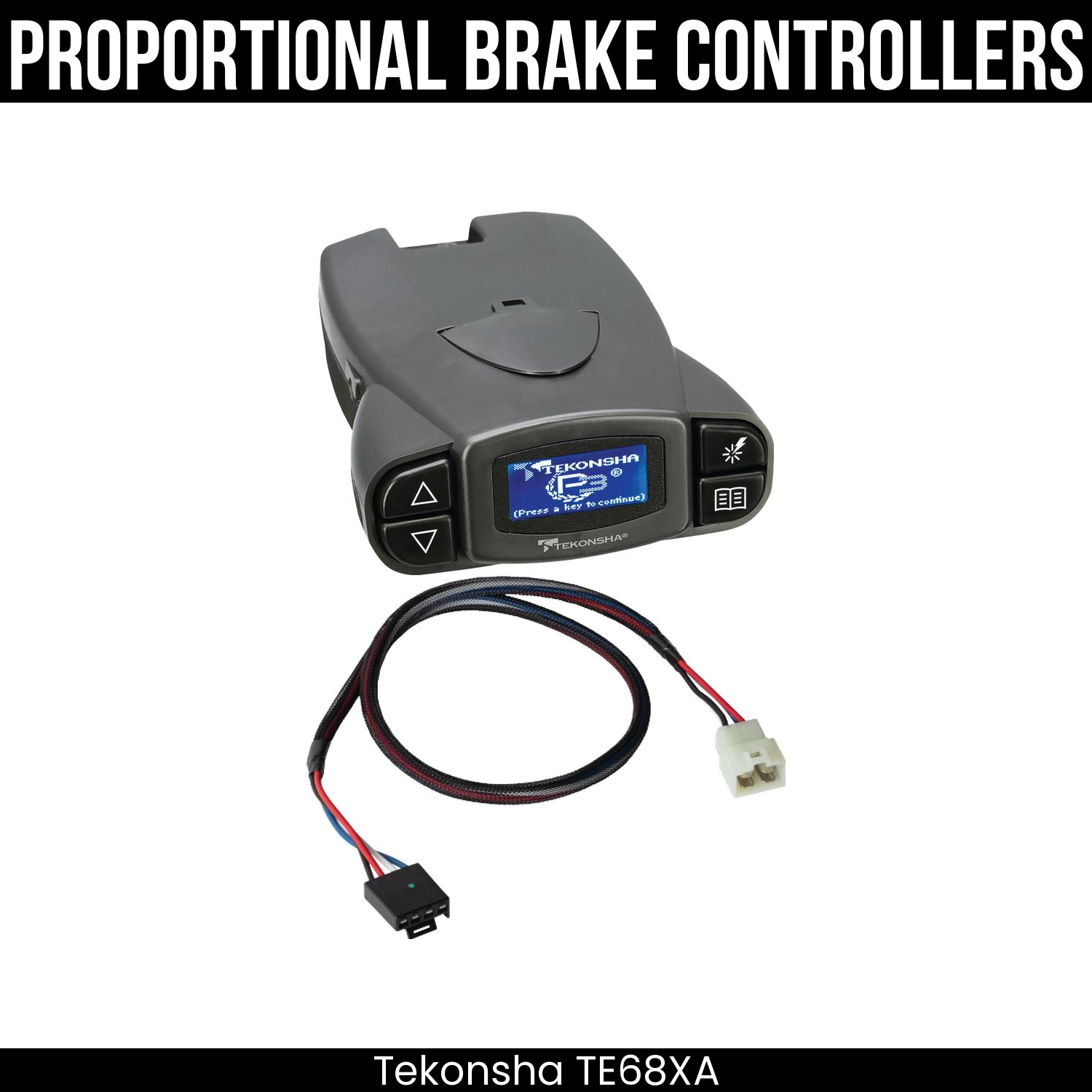 Tekonsha Prodigy P3 Brake Control , Plug Adapter
