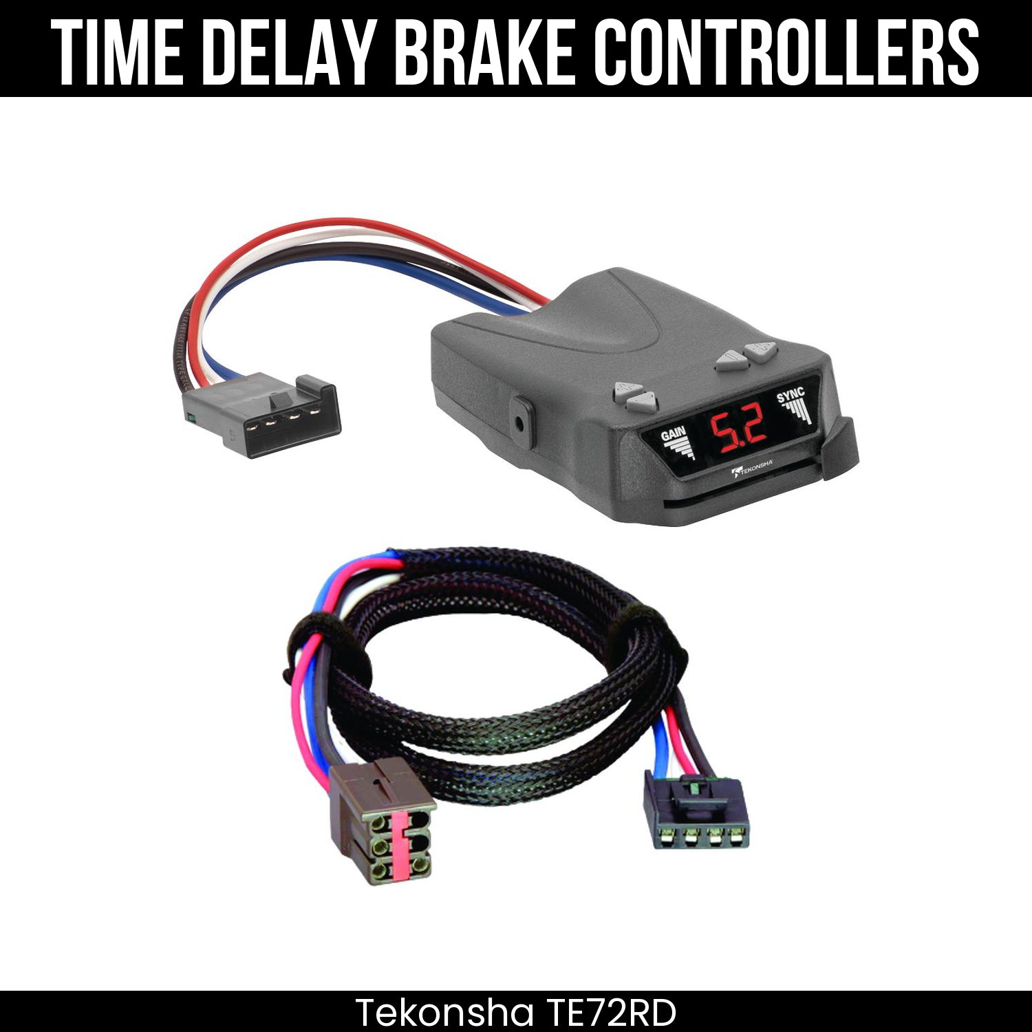 Tekonsha Brakeman IV Brake Control , Plug Adapter