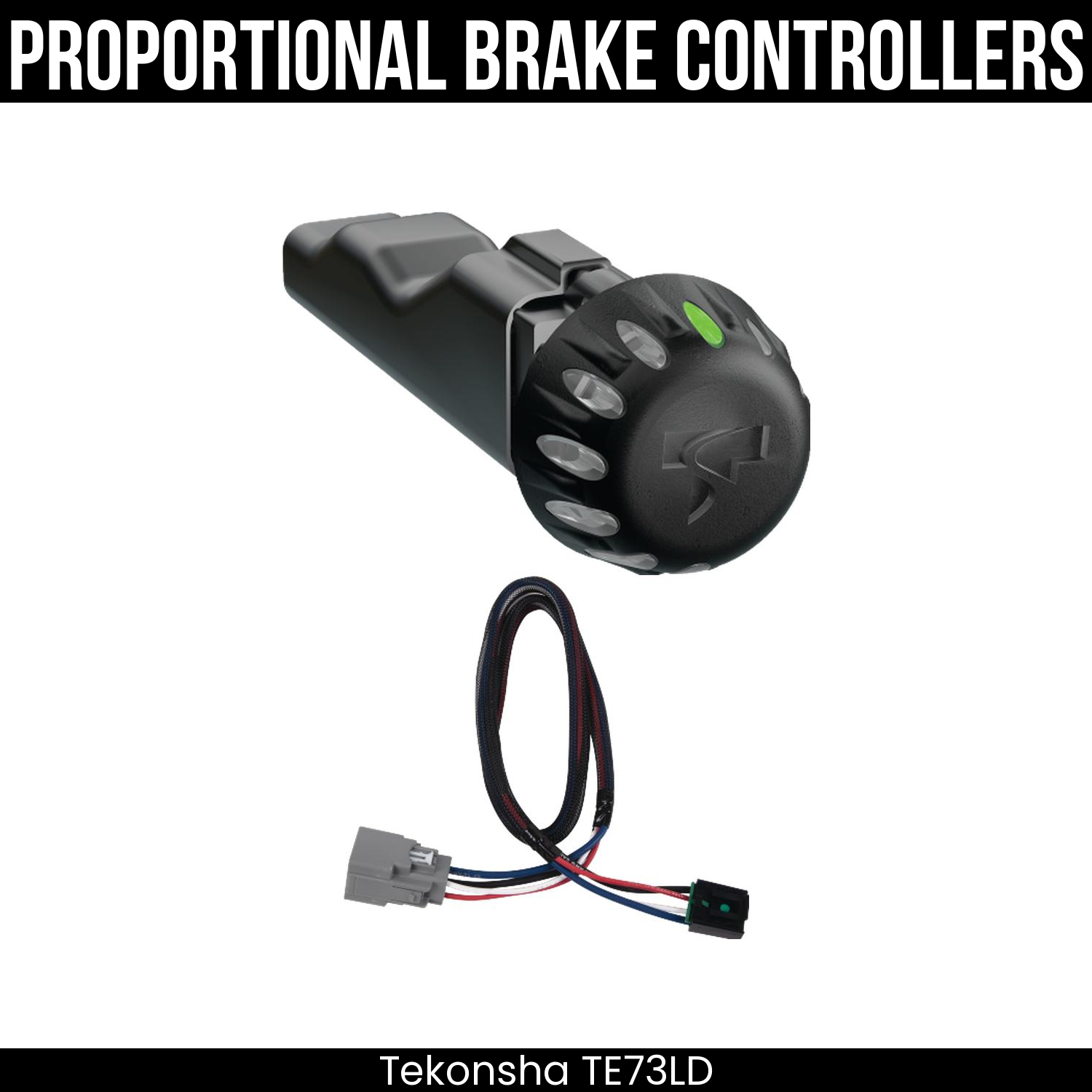 Tekonsha Voyager iD Smart Brake Control , Plug Adapter