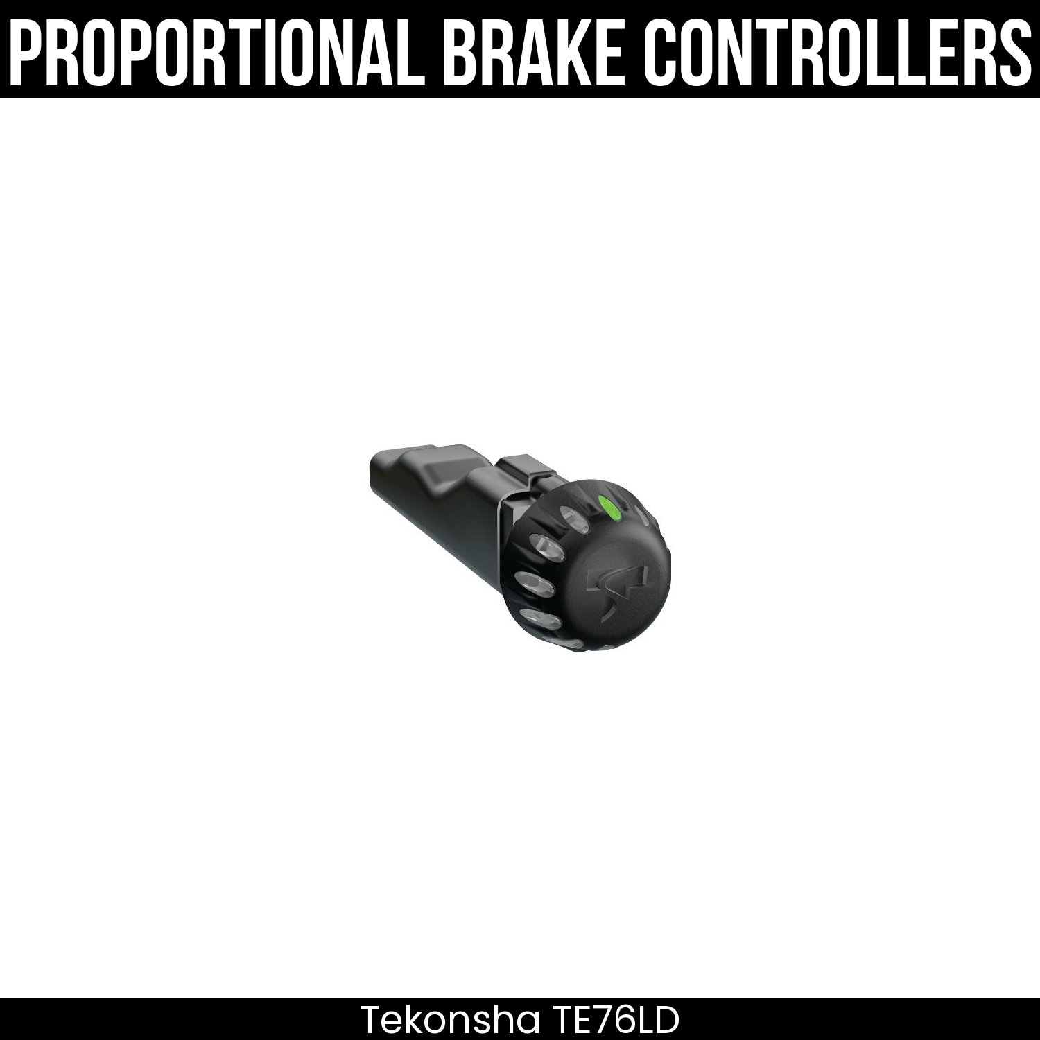 Tekonsha Voyager iD Smart Brake Control , Plug Adapter
