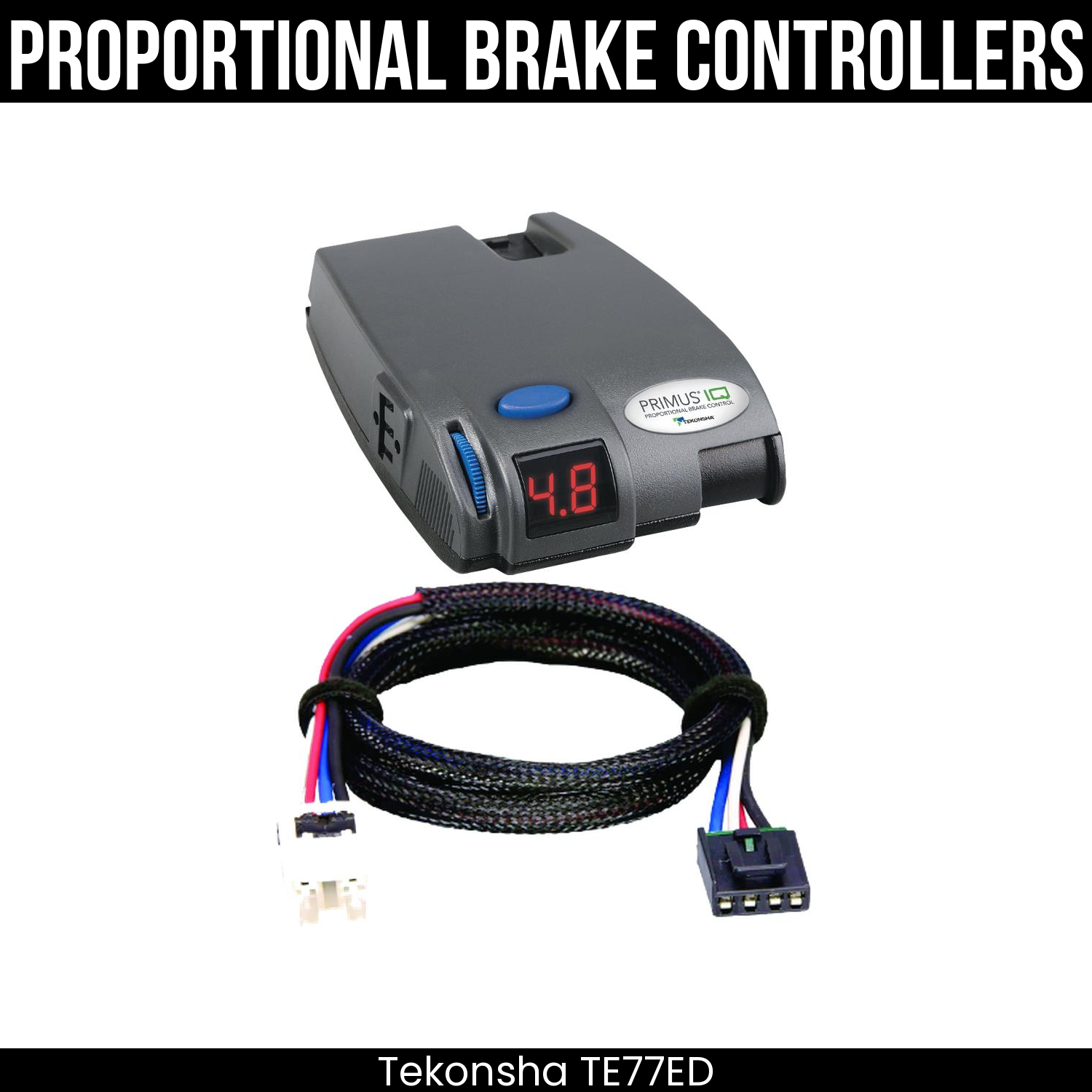 Tekonsha Primus IQ Brake Control , Plug Adapter