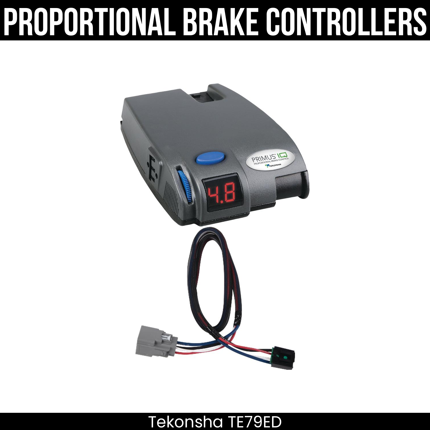 Tekonsha Primus IQ Brake Control , Plug Adapter