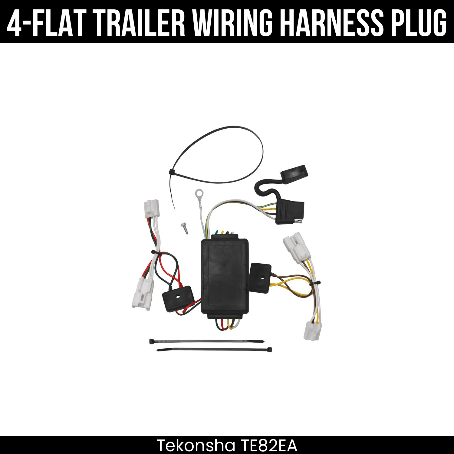 Trailer Wiring 4-Flat Plug Only