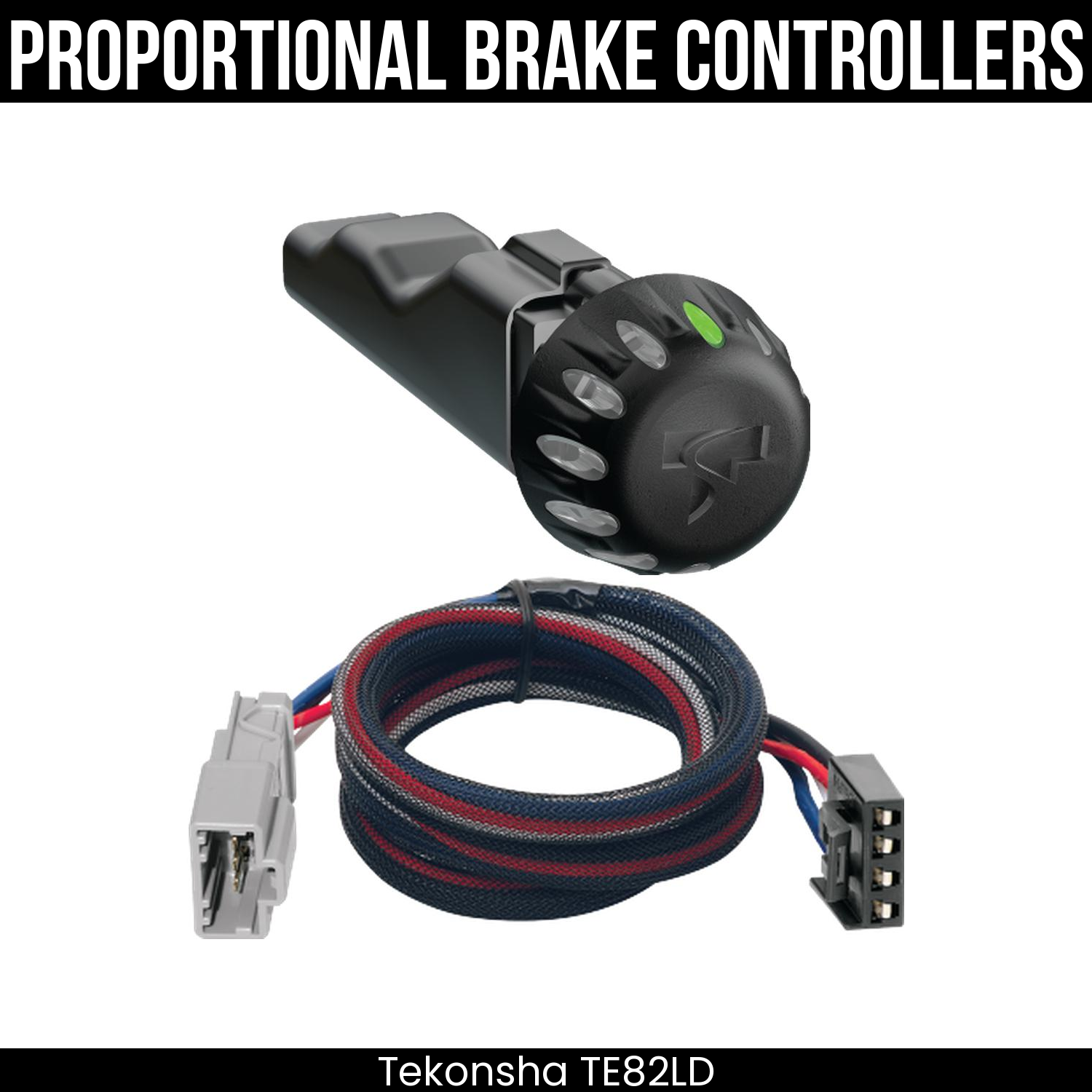 Tekonsha Voyager iD Smart Brake Control , Plug Adapter