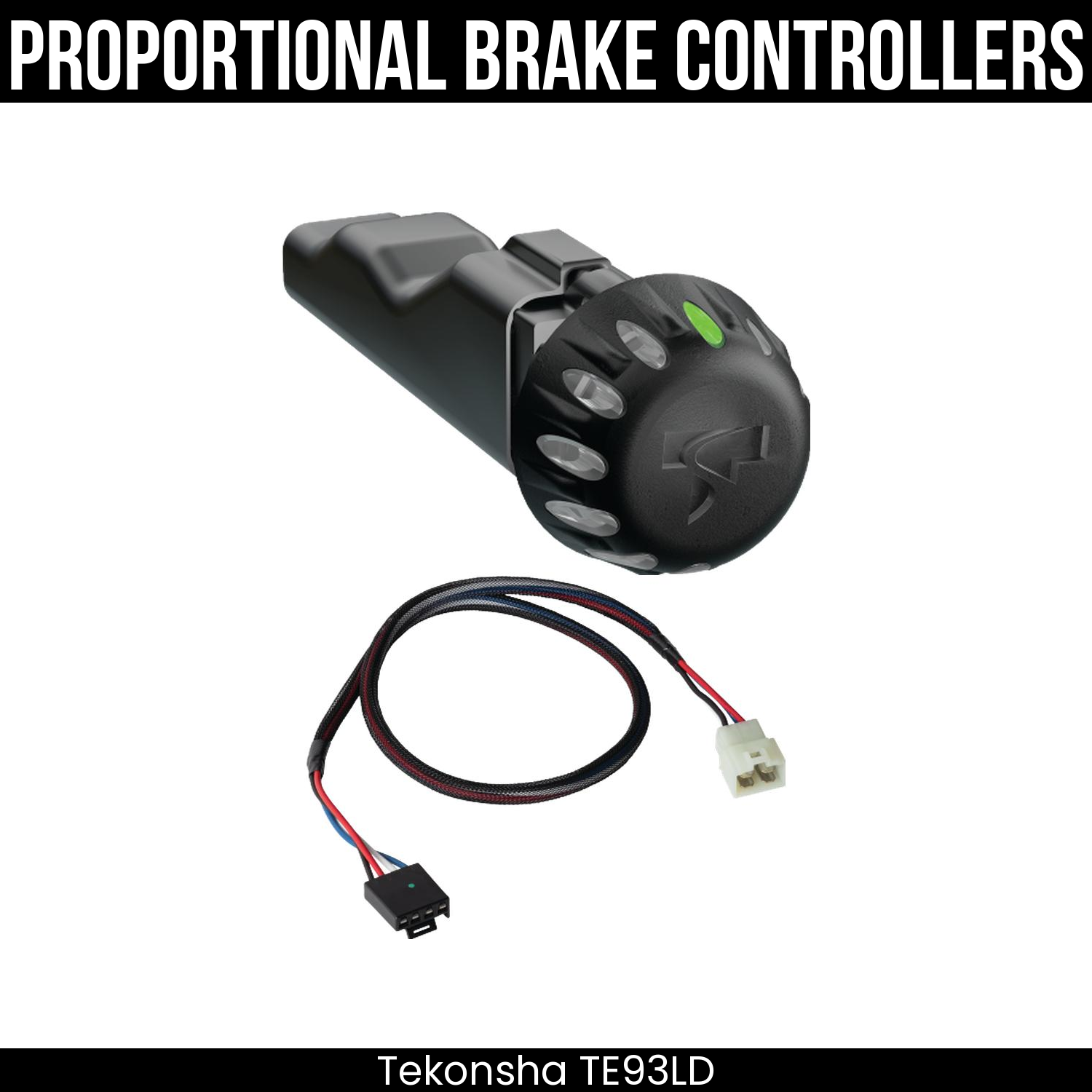 Tekonsha Voyager iD Smart Brake Control , Plug Adapter