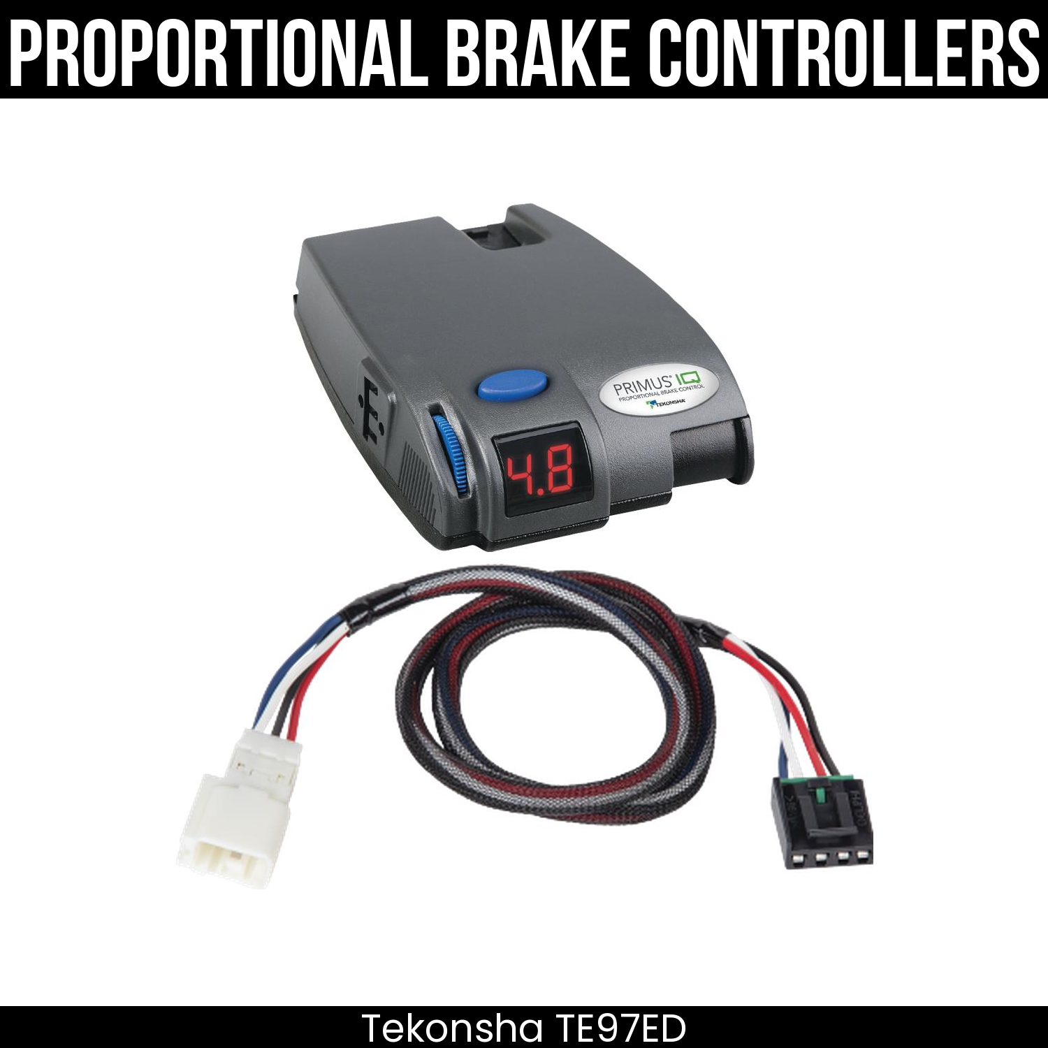 Tekonsha Primus IQ Brake Control , Plug Adapter