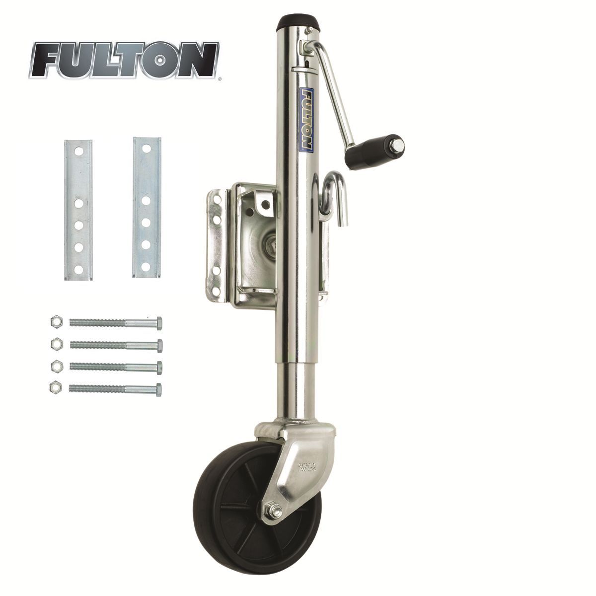 Boat Trailer Jacks,Bolt-Thru Style Swivel Bracket Jack