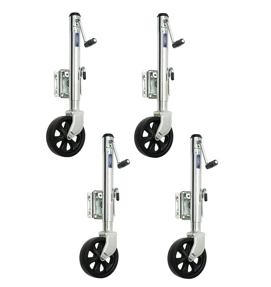 Boat Trailer Jacks,Bolt-Thru Style Swivel Bracket Jack