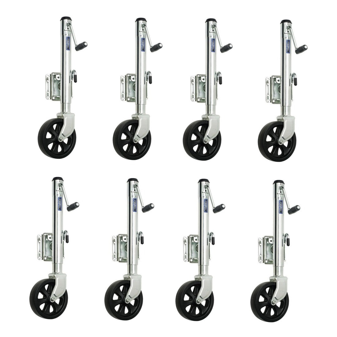 Boat Trailer Jacks,Bolt-Thru Style Swivel Bracket Jack